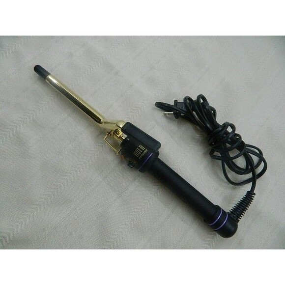 Hot Tools Professional Curling Iron 1/2" 1103 Spring Gold Salon Beauty Tested - Picture 1 of 7